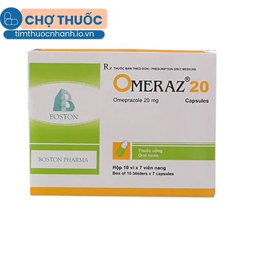 Omeraz 20 (Hộp 70 viên)