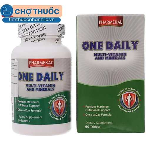 One Daily Multi-Vitamin and Mineral hộp 60 viên