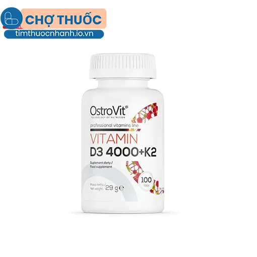 Ostrovit Vitamin D3 4000 + K2