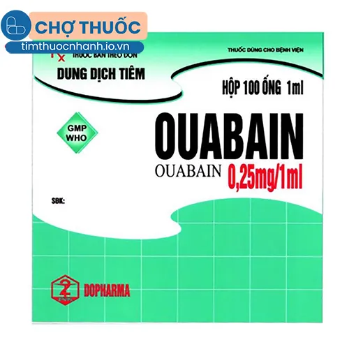 Ouabain 250mg/1ml Dopharma