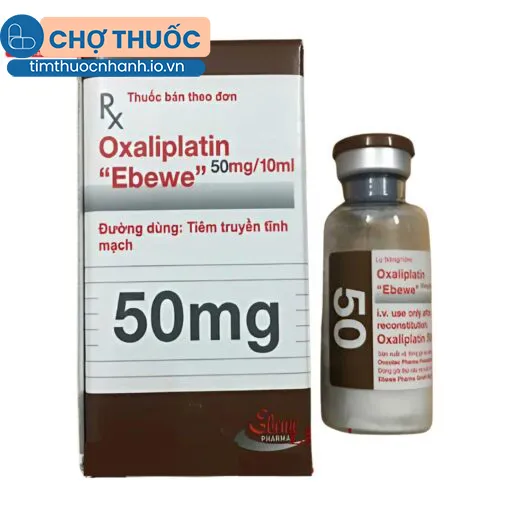 Oxaliplatin Ebewe 50mg/10ml