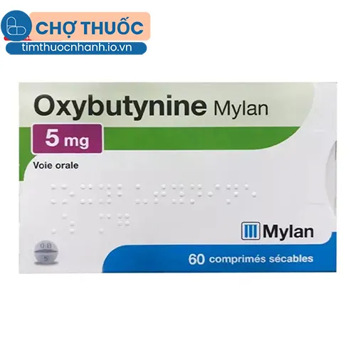 Oxybutynine Mylan 5mg