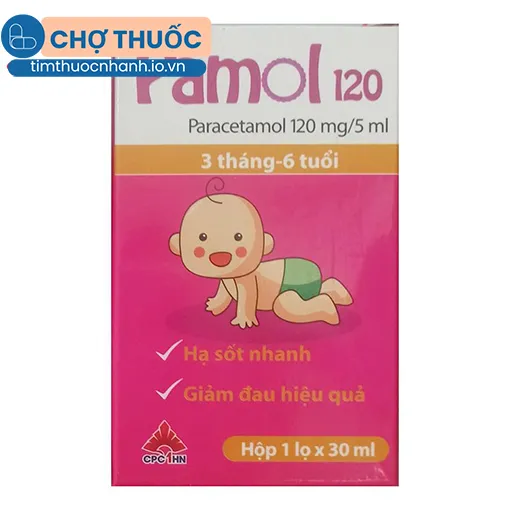 Pamol 120mg/5ml