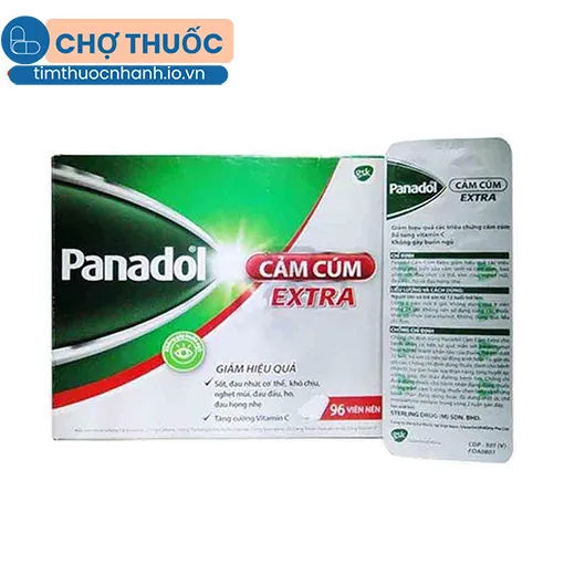 Panadol cảm cúm Extra