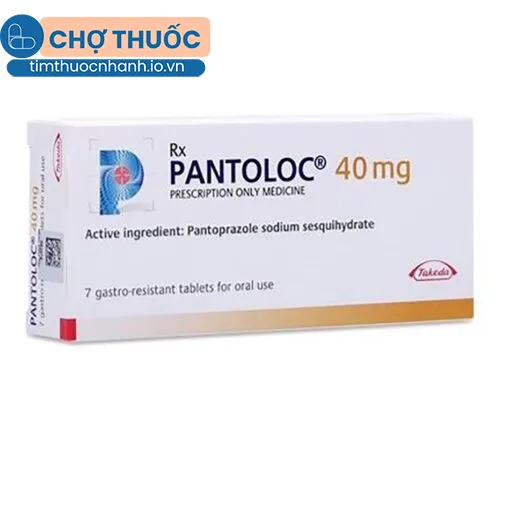 Pantoloc 40mg (Hộp 7 viên)