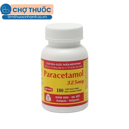 Paracetamol 325mg Mekophar