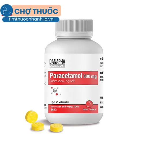 Paracetamol 500 mg Danapha