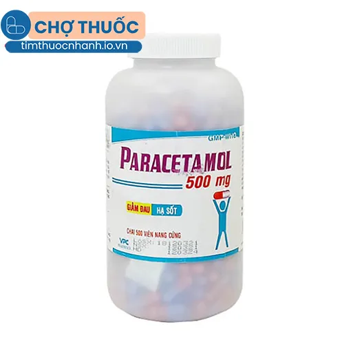 Paracetamol 500mg Dược Cửu Long