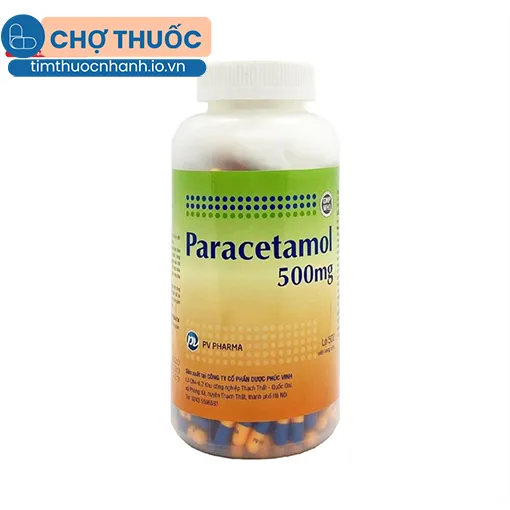 Paracetamol 500mg PV Pharma