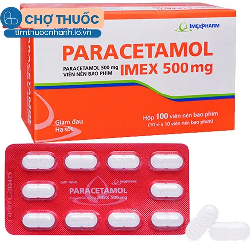 Paracetamol Imex 500mg