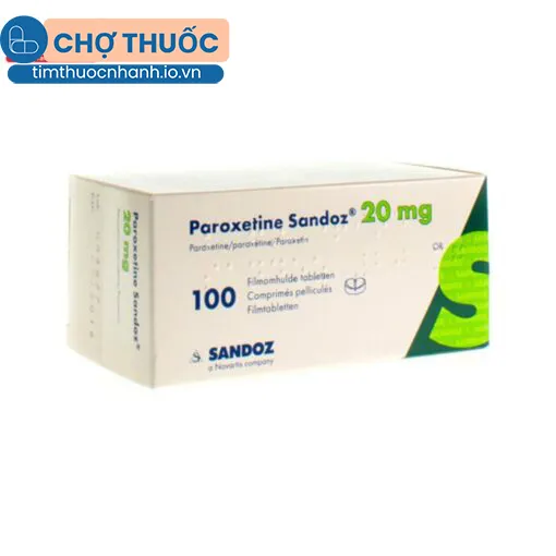 Paroxetine Sandoz 20mg