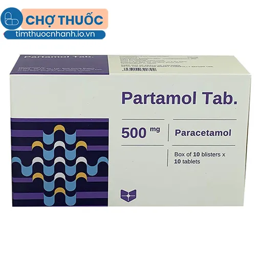 Partamol Tab. 500mg