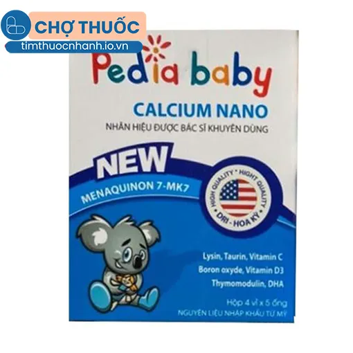 Pedia Baby Calcium Nano New Menaquinon 7-MK7