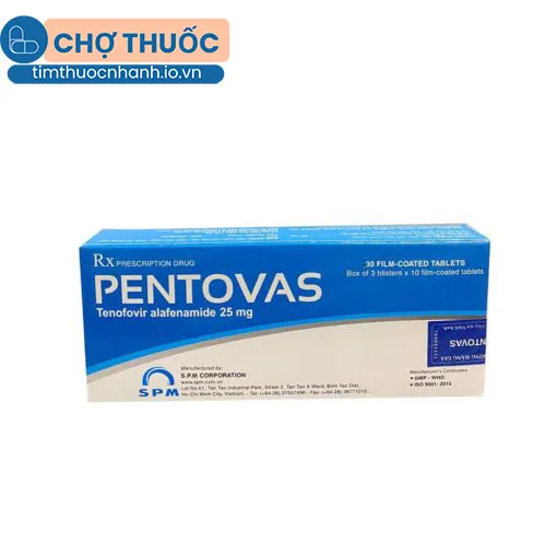 Pentovas 25 mg