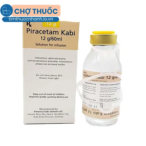 Piracetam Kabi 12g/60ml