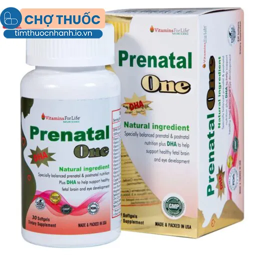 Prenatal One (hộp 30 viên)