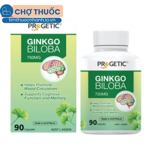 Progetic Ginkgo Biloba 750mg