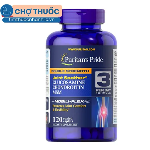Puritan's Pride Double Strength Glucosamine Chondroitin & MSM Joint Soother