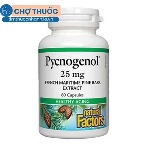 Pycnogenol 25mg Natural Factors