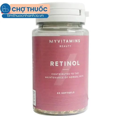 Retinol Myvitamins Beauty (Lọ 30 viên nang)