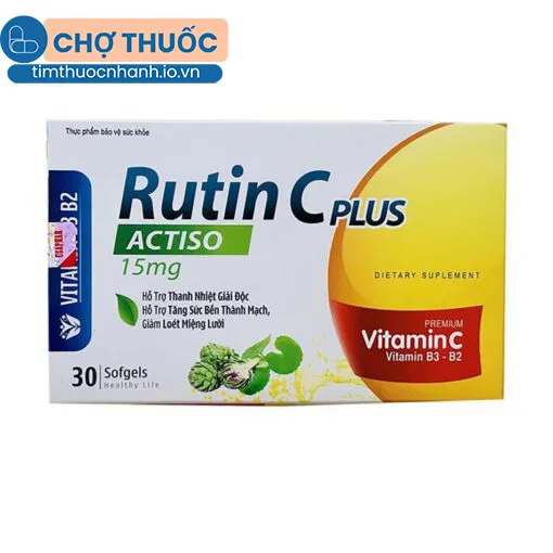 Rutin C Plus Actiso 15mg