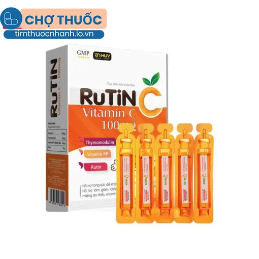Rutin C Vitamin C 100mg Dược An Huy