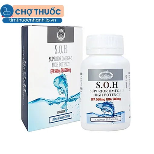 S.O.H Superior Omega - 3 High Potency