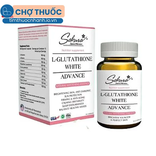 Sakura L- Glutathione White Advance