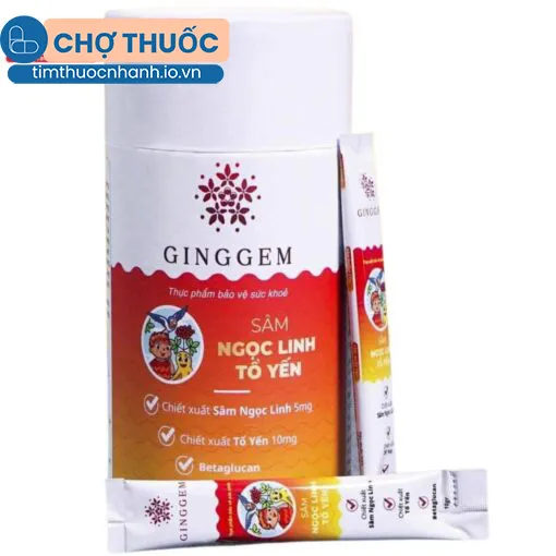 Sâm Ngọc Linh Tổ Yến Ginggem (Lọ)