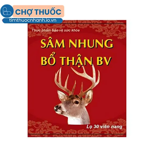 Sâm nhung bổ thận BV