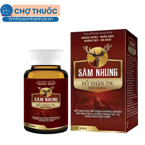 Sâm Nhung Bổ Thận TW