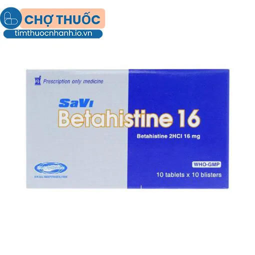 Savi Betahistine 16