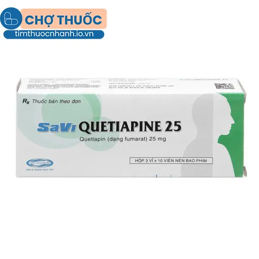 SaVi Quetiapine 25