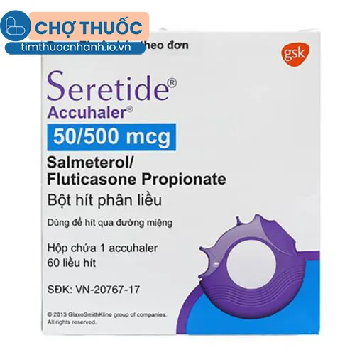 Seretide Accuhaler 50/500mcg