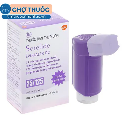 Seretide Evohaler DC 25/125