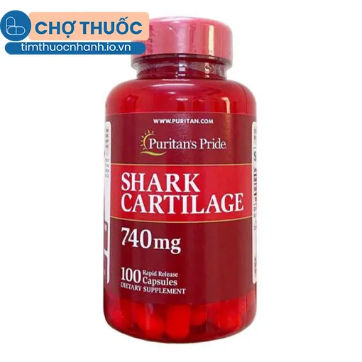 Shark Cartilage 740mg (hộp 100 viên)