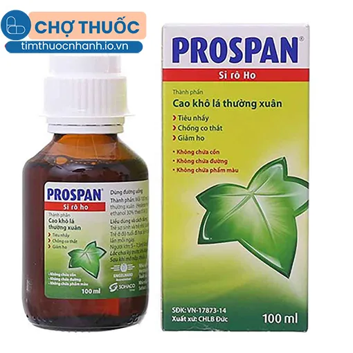 Si Rô Ho Prospan 100ml