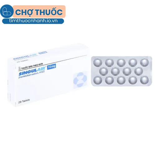 Singulair 10mg (viên nén bao phim)