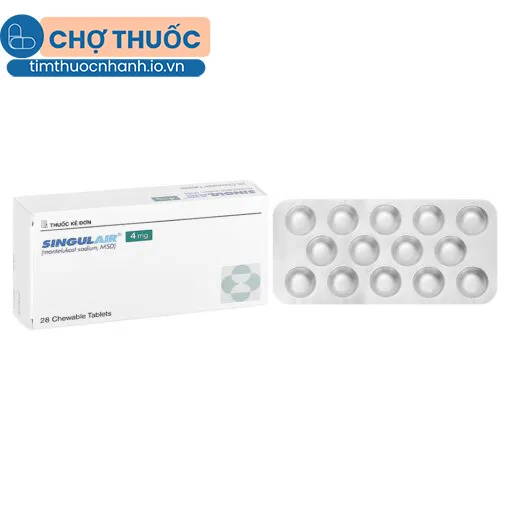 Singulair 4mg viên nhai