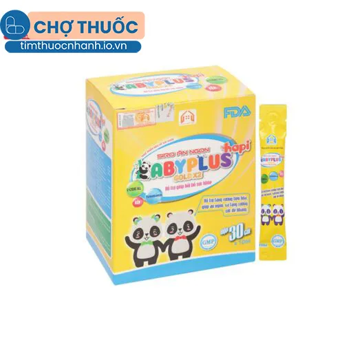 Siro ăn ngon Babyplus Hapi Gold X2