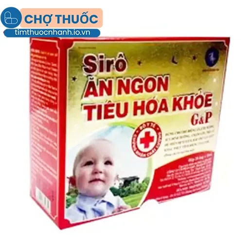 Siro Ăn Ngon Tiêu Hóa Khỏe G&P