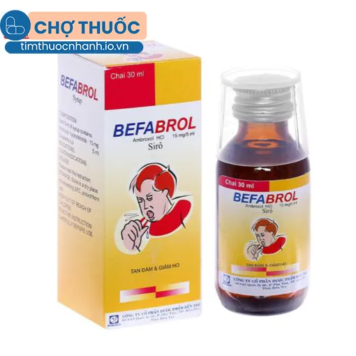 Siro Befabrol 15mg/5ml