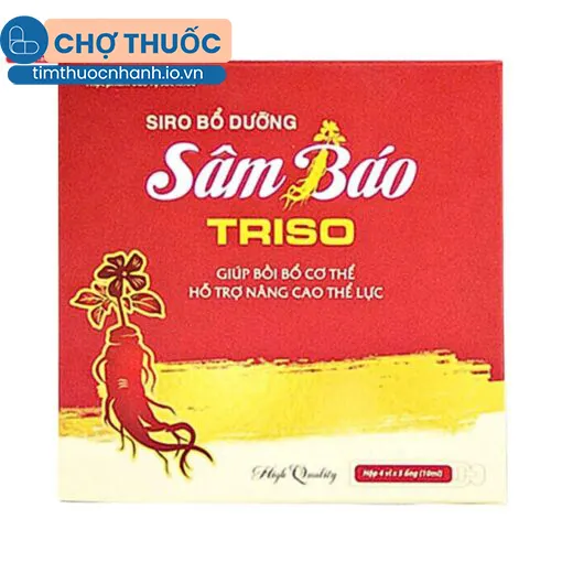 Siro bổ dưỡng Sâm Báo Triso