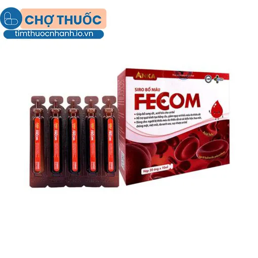 Siro bổ máu Fecom