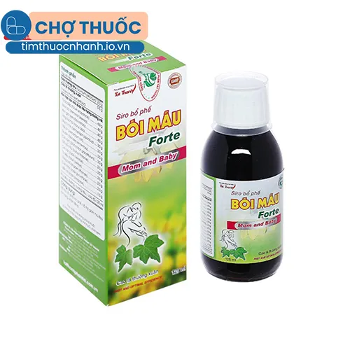 Siro bổ phế Bối Mẫu Forte Mom and Baby