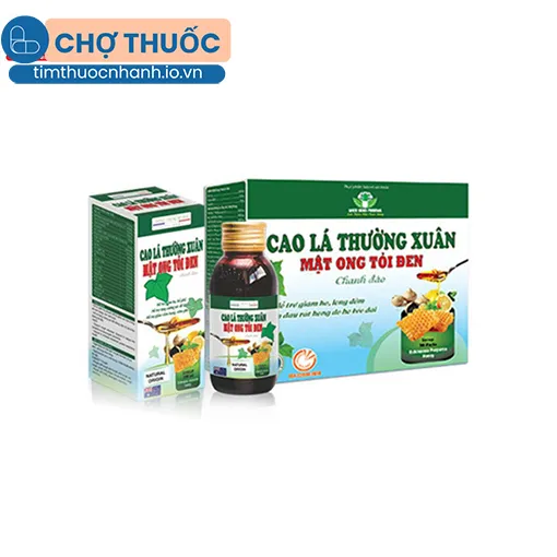 Siro ho Cao Lá Thường Xuân Mật Ong Tỏi Đen Santex