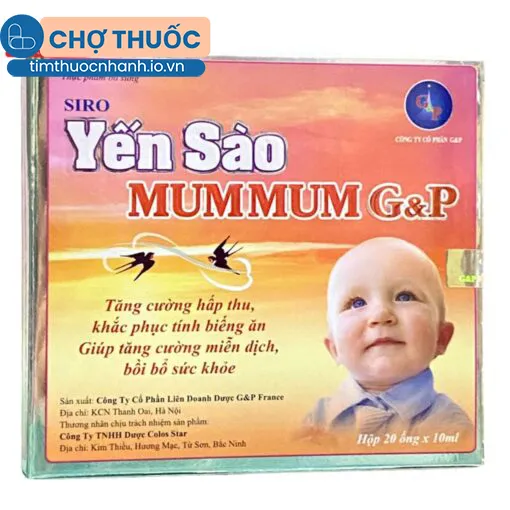 Siro Yến sào Mum mum G&P