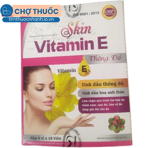 Skin Vitamin E Thông Đỏ