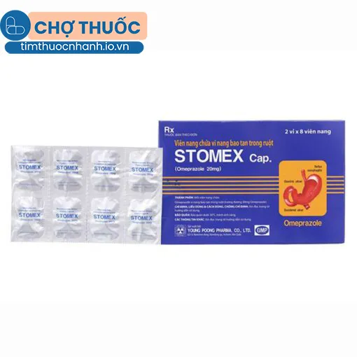 Stomex Cap. 20mg