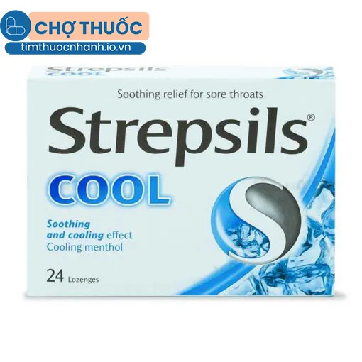 Strepsils Cool (24 viên)